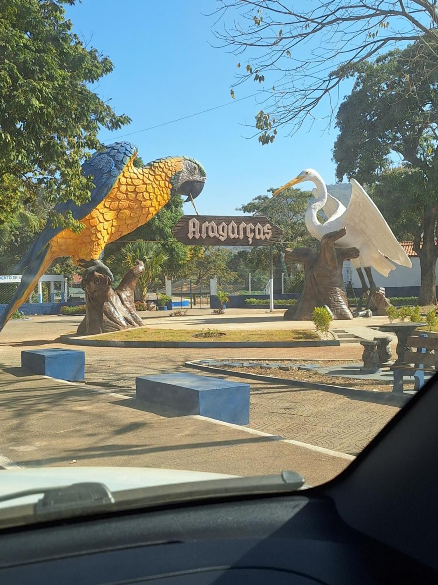 Pousada Hotel Araguaia Aragarcas Eksteriør billede